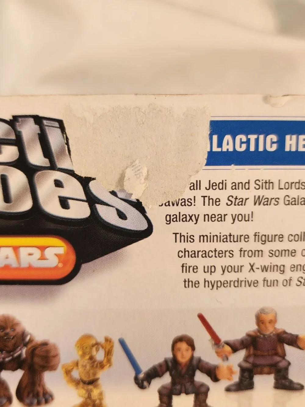NEW IN BOX  Galactic Heroes STAR WARS action figure LOT